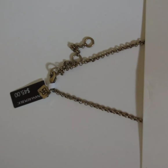 🆕 Banana Republic Delicate Stone Necklace - Picture 2 of 4